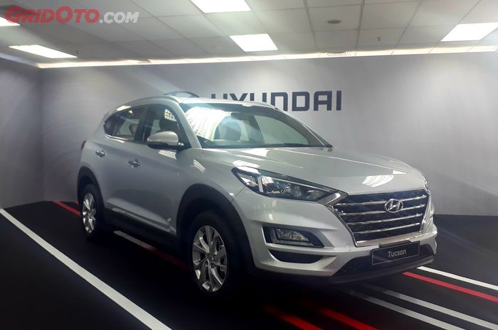 Ilustrasi. Produk terbaru New Hyundai Tucson di dealer resmi Hyundai Simprug, Jakarta Selatan