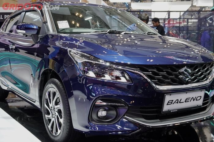 Suzuki Baleno terbaru di GIIAS 2023.