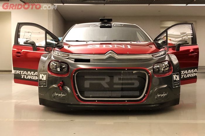 Citroen C3 R5 milik Sean Gelael ini juga dipakai pereli dunia di kelas WRC2