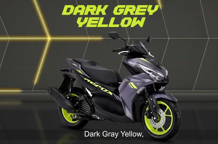 Warna terbaru All New Yamaha Aerox 155 Connected