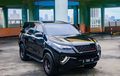 Toyota Fortuner Menghitam, Body Kena Sentuh Carbon, Pelek Sangar