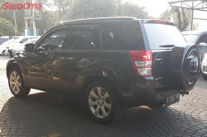 Suzuki Grand Vitara setelah melakukan servis di bengkel resmi Suzuki