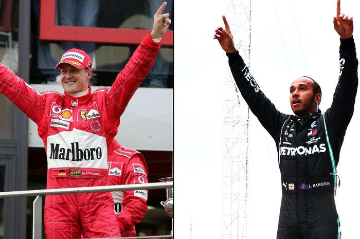 Lewis Hamilton berhasil menyamai rekor Michael Schumacher di F1 Turki, Begini tanggapan Sebastian Vettel