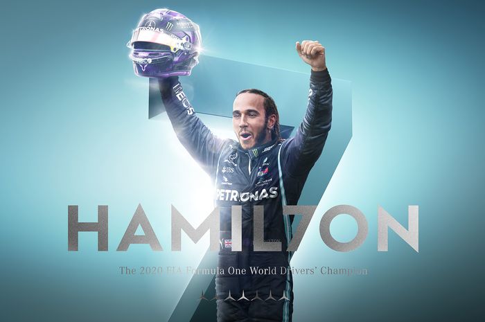 Lewis Hamilton menyandang gelar juara dunia F1 tujuh kali setelah memenangkan F1 Turki 2020