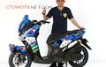 Pinter Garapnya, Modal Rp 2 Juta, Decal Yamaha Lexi Juara