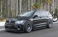 Modifikasi VW Tiguan Jadi Beda, Kaki-kaki Merunduk, Bisa Angkut Sepeda