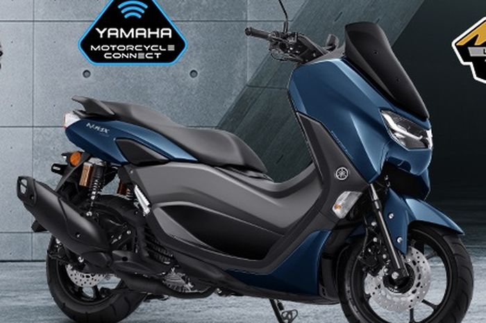 Yamaha All New NMAX 2023, dapat balutan warna baru.