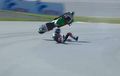 Sudah Jatuh Tertimpa Tangga, Dapat Penalti, Aleix Espargaro Jatuh di Warm-up MotoGP Jerman
