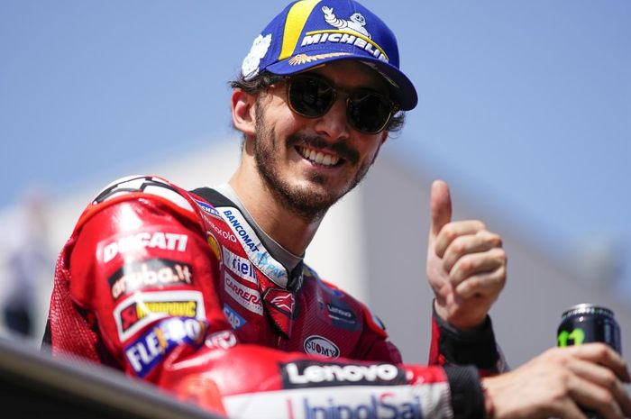 Francesco Bagnaia tidak memusingkan siapa yang jadi rekan setimnya di MotoGP 2023