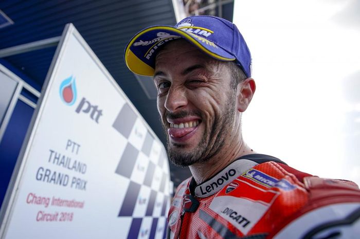 Andrea Dovizioso pamer kekuatan ancaman serius Marc Marquez di MotoGP Jepang
