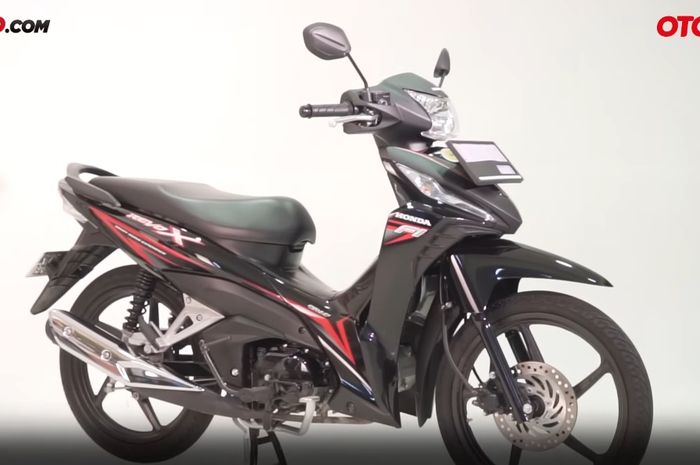 Honda Revo X pakai pelek cast wheel