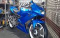 Modifikasi Kawasaki Ninja RR Gaya Racing, Mesin Lincah Buat Touring