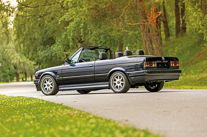Restomod BMW Seri-3 E30 Cabriolet asal Finlandia ini belum usai