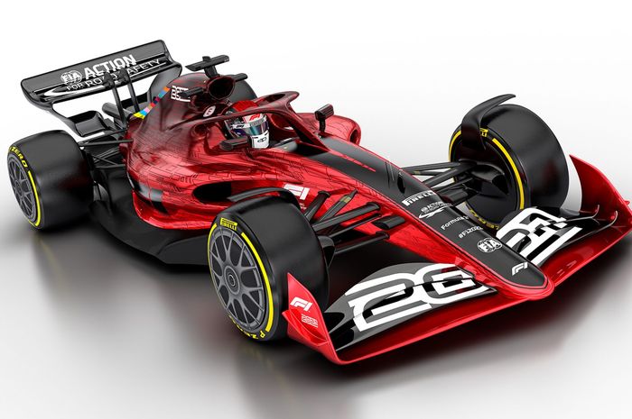 Ilustrasi Mobil F1 2021