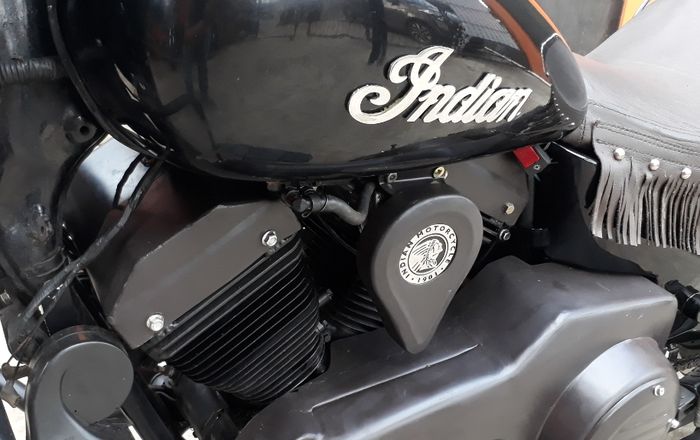 Emblem custom Indian Chief