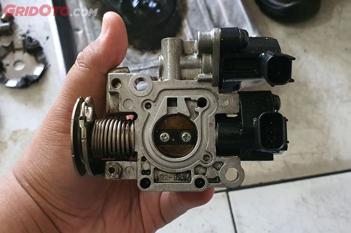 Berikut ciri-ciri Throttle Body motor matic mulai kotor