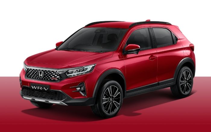 Honda WR-V warna Ignite Red Metallic 