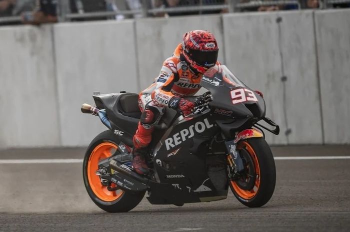 Marc Marquez komentar tentang motor barunya, Honda RC213V