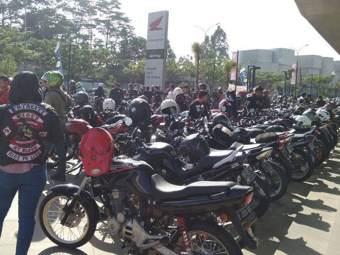 Sunmori perdana Honda Tiger Jabodetabek