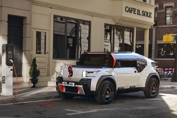 Setelah merilis logo baru, Citroen kenalkan mobil konsep ramah lingkungan Citroen oli.