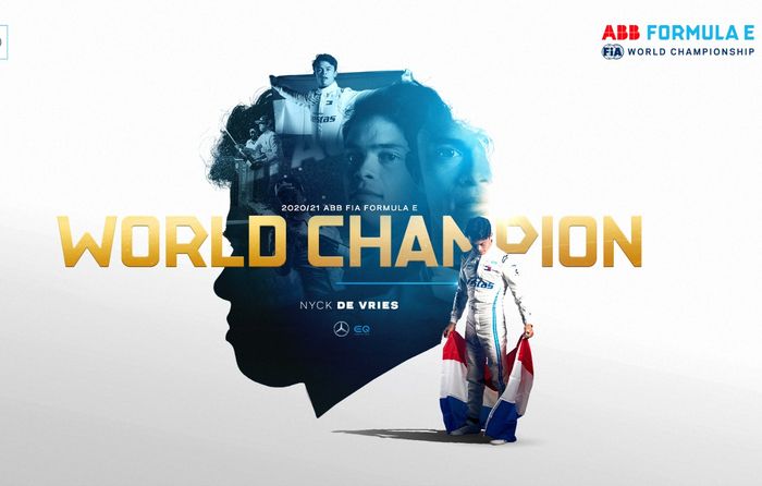 Nyck de Vries juara dunia Formula E 2020-2021