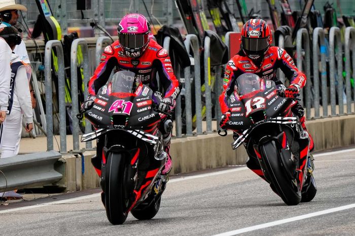 Aprilia sepakat MotoGP kasih batasan dalam pengembangan performa