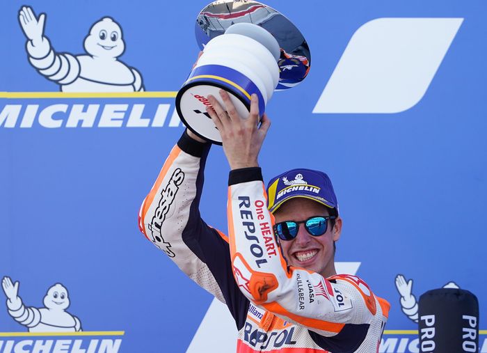 Alex Marquez berhasil raih podium dua kali beruntun di MotoGP 2020, Begini Tanggapan bos tim Repsol Honda
