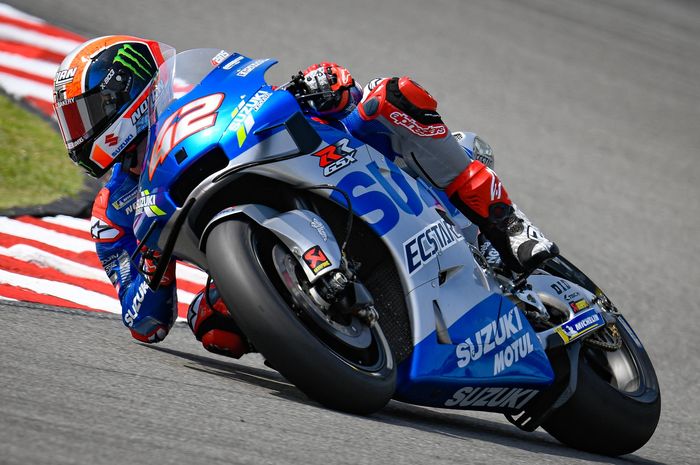 Merasa nyaman dengan sasis baru, Alex Rins tak temukan kendala berarti sat jalan motor baru Suzuki saat tes MotoGP Malaysia