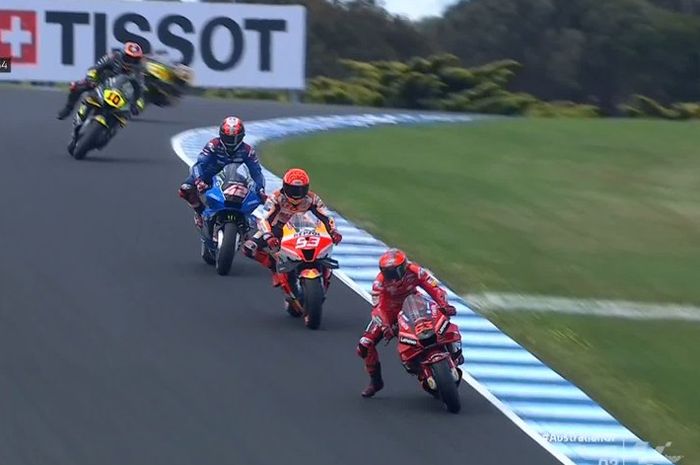 Saksikan persaingan Pecco Bagnaia dan Marc Marquez melalui link live streaming MotoGP AUstralia 2022