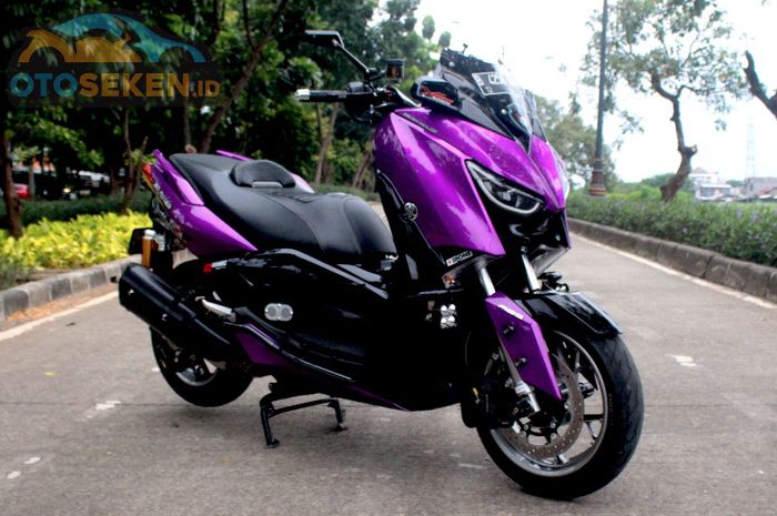 Yamaha XMAX tampil kece modifikasi simpel nan menarik