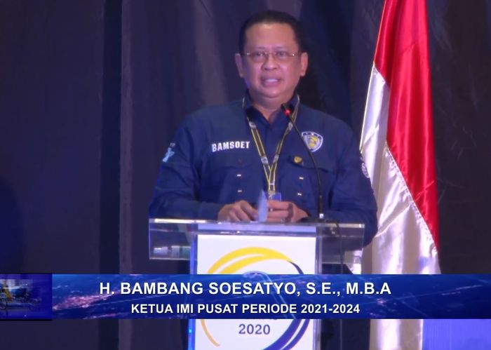 Bambang Soesatyo pun memiliki slogan baru menggambarkan, IMI Pusat ingin langsung gas pol tahun depan dalam menjalankan tugas