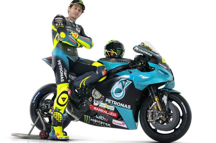 Valentino Rossi membawa 2 sponsor ke tim Petronas Yamaha SRT