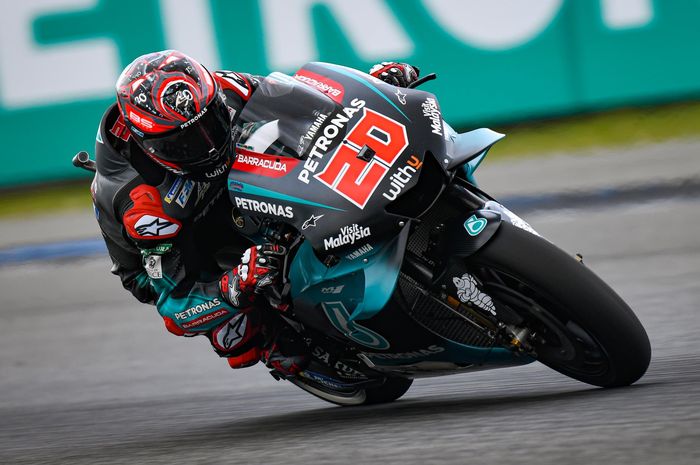 Fabio Quartararo meraih pole position di MotoGP Thailand 2019