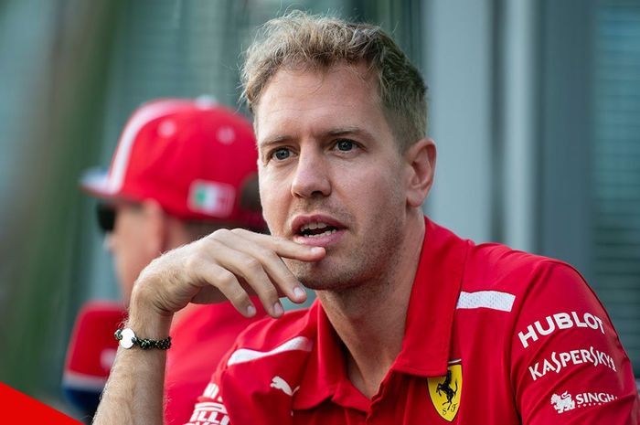 Tak Kunjung Juara Bersama Ferrari, Sebastian Vettel Ada dalam Tekanan