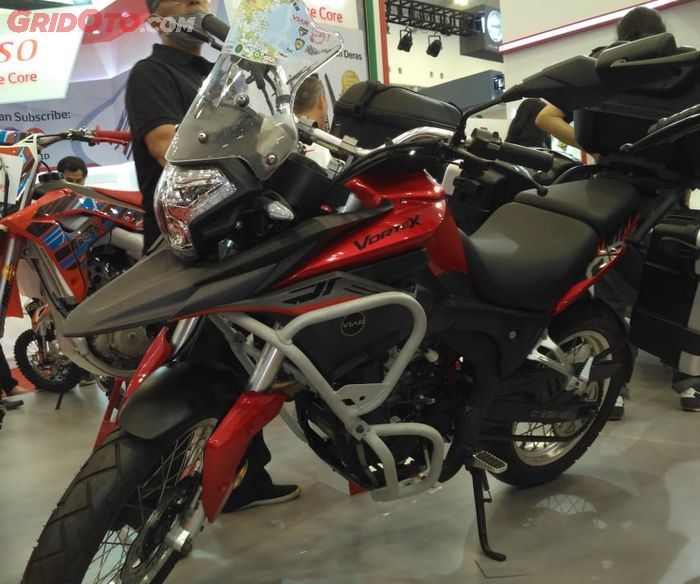 Viar Vortex dipajang di pameran otomotif minggu ini