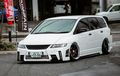 Modifikasi Honda Odyssey Bagged Muka Gahar Pasang Body Kit Aimgain