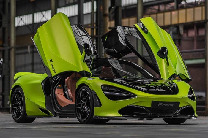 Modifikasi McLaren 720S dipasangi body kit minimalis Prior Design, Jerman