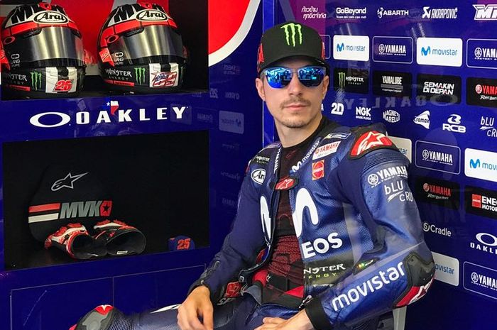 Maverick Vinales enggak habis pikir motornya kurang bertenaga saat start MotoGP Austria