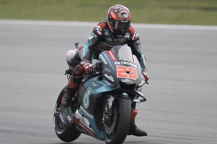 Fabio Quartararo punya target ini di seri penutup MotoGP Valencia 2019