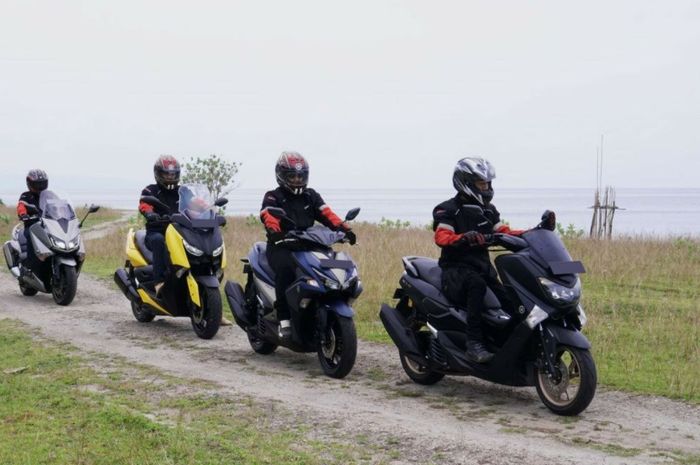 Peserta MAXI YAMAHA Tour de Indonesia