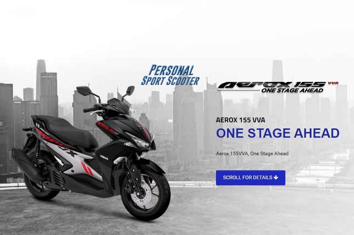 Warna baru Yamaha Aerox