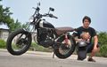 Modifikasi Suzuki Thunder 125 2006, Street Tracker Jas Merah