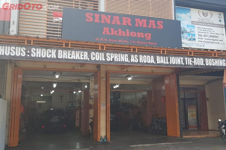 sinar mas akhiong bengkel kaki kaki