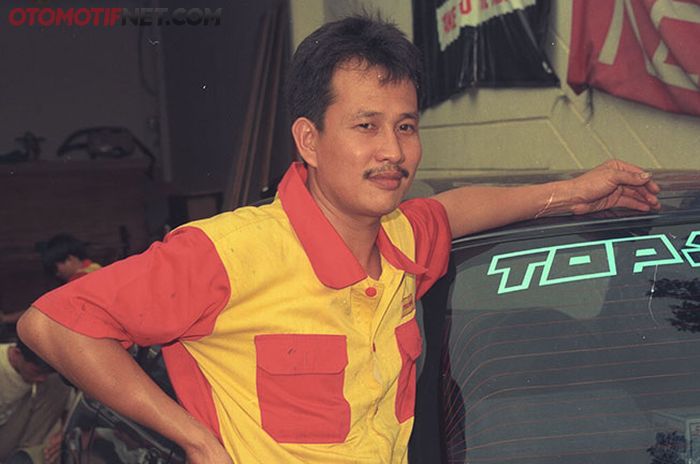 David Ahie  terjun langsung sebagai pembalap