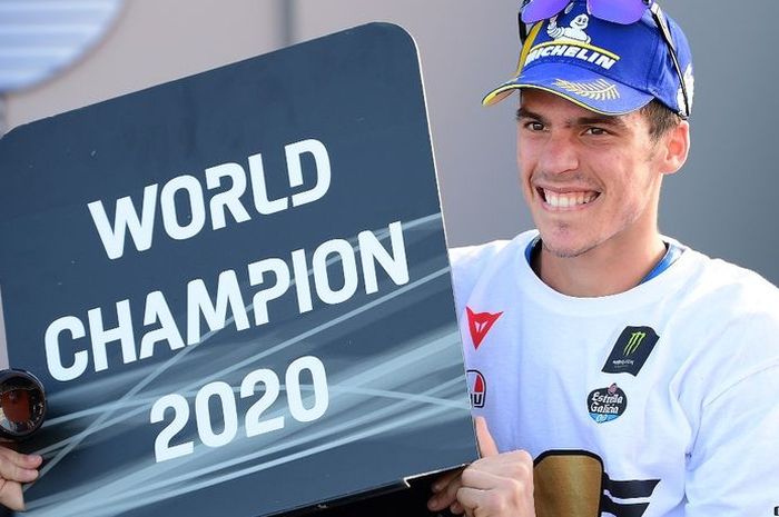 Jadi Juara dunia MotoGP 2020 usai finis ke-7 di MotoGP Valentcia 2020