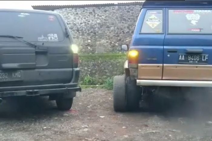 lagi ngetrend knalpot spook-spook dan lampu sein kedip cepat ala bus malam