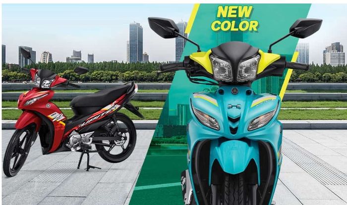 Pilihan warna baru Yamaha Jupiter Z1