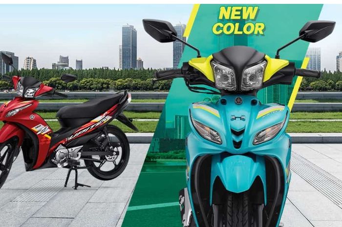 Pilihan warna baru Yamaha Jupiter Z1