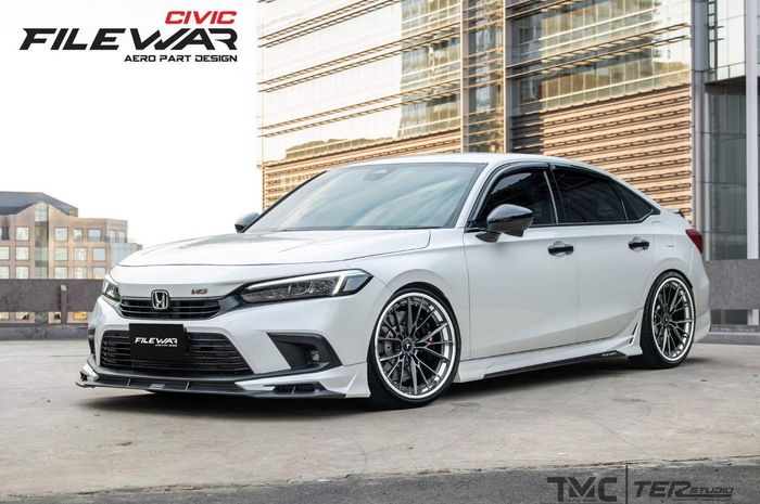 Modifikasi All New Honda Civic tampil sporty garapan Ter Studio, Thailand