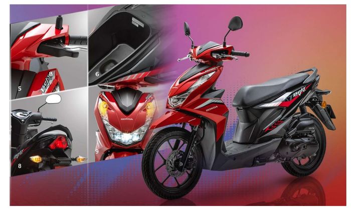 Desain BeAT Malaysia mirip versi Indonesia